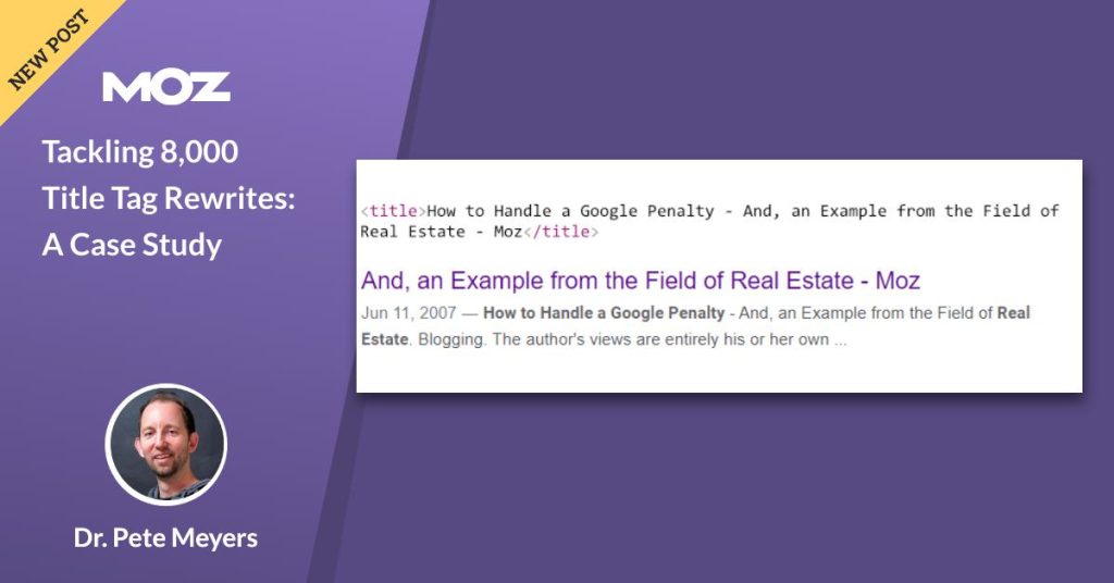 Reescrita de Títulos do Google - Reescrita de Títulos